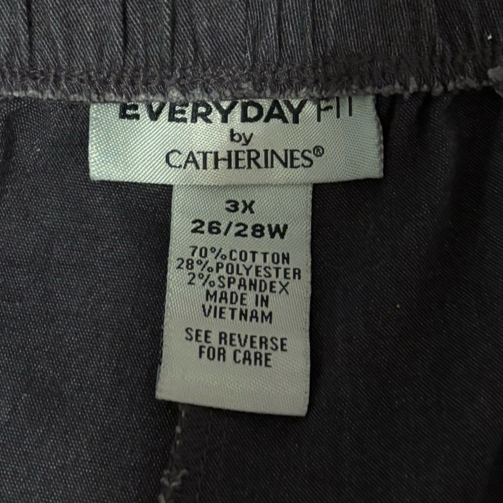 NWT Catherine’s Everyday Tapered Leg Pant 3X - Picture 5 of 5